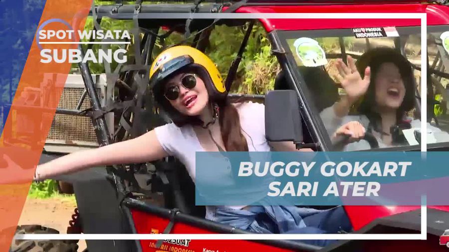 Melaju Seru Mengendarai Buggy Gokart di Subang yang Menantang