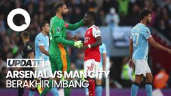 Video Arsenal Vs Man City: The Gunners Ditahan Imbang The Citizens 1-1
