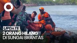 Video: 2 Orang Hilang Saat Cari Ikan di Sungai Brantas, 1 Ditemukan Tewas