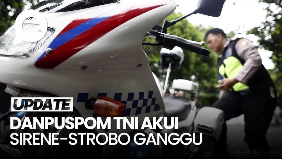 Video TNI Bakal Tertibkan Anggota yang Pakai Sirene-Strobo: Mancing Emosi