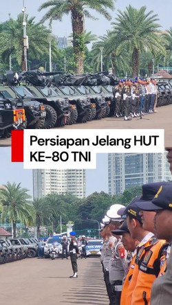 Video: Panglima TNI Minta Maaf Rangkaian HUT TNI ke-80 di Monas Bikin Macet