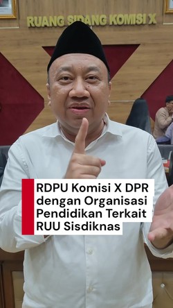 Video: Komisi X DPR Soroti RI Belum Punya Roadmap Pendidikan yang Jelas