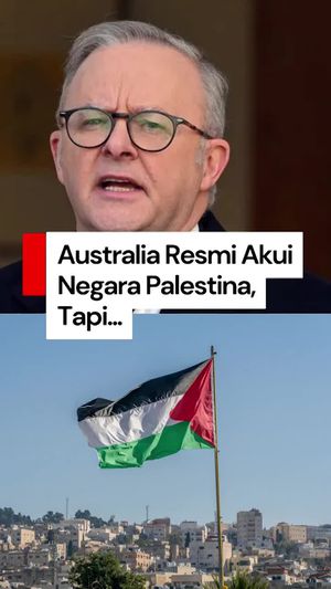 Video Australia Resmi Akui Negara Palestina, Tapi Tolak Hamas Ikut Campur