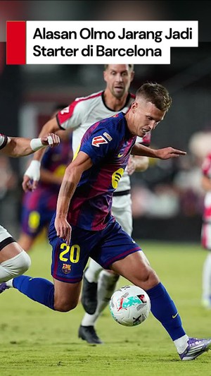 Video Alasan Olmo Jarang Jadi Starter di Barcelona