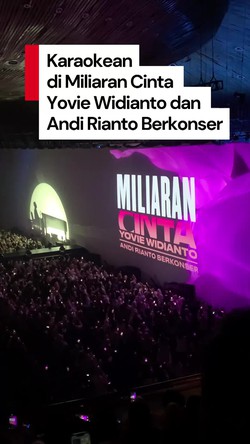 Video: Highlight Konser Miliaran Cinta Yovie Widianto Bareng Andi Rianto