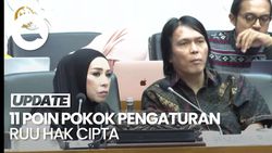 Video: Sederet Pokok Pengaturan RUU Hak Cipta Usulan Melly Goeslaw-Once