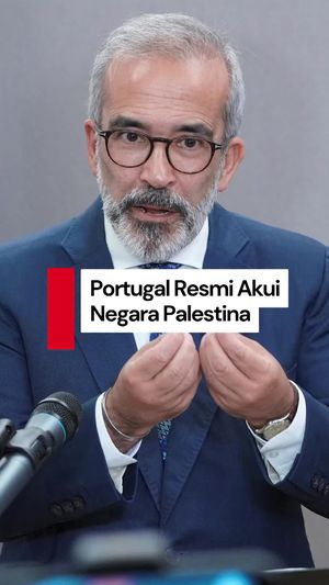 Video Portugal Resmi Akui Negara Palestina: Agar Tercapai Perdamaian