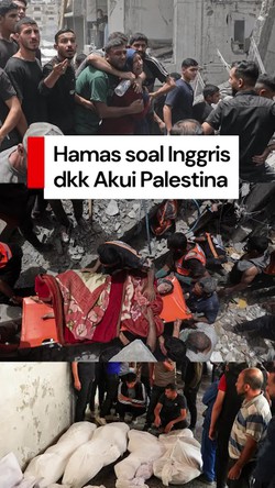 Video Inggris-Australia Akui Negara Palestina, Hamas Angkat Bicara