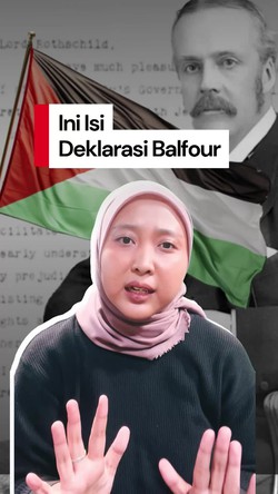 Video Deklarasi Balfour Diungkit Setelah Inggris Akui Palestina, Apa Itu?