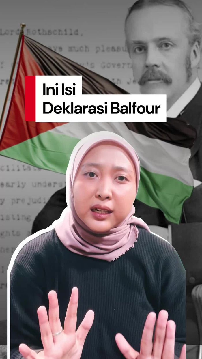 Video Deklarasi Balfour Diungkit Setelah Inggris Akui Palestina, Apa Itu?