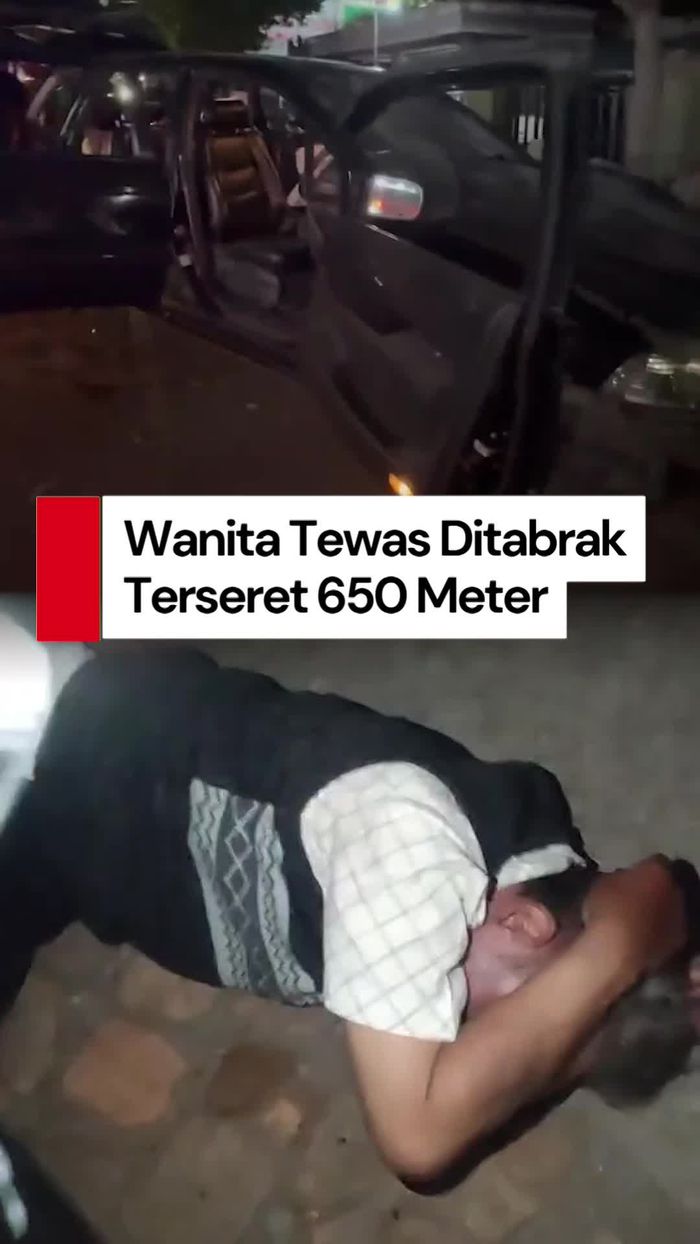 Video Pemobil Tabrak Pejalan Kaki Hingga Tewas, Terseret 650 Meter