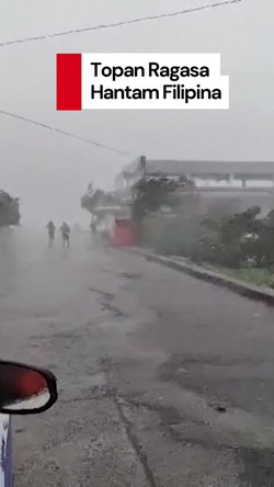 Video: Topan Ragasa Hantam Filipina, Sekolah Hingga Bandara Terganggu