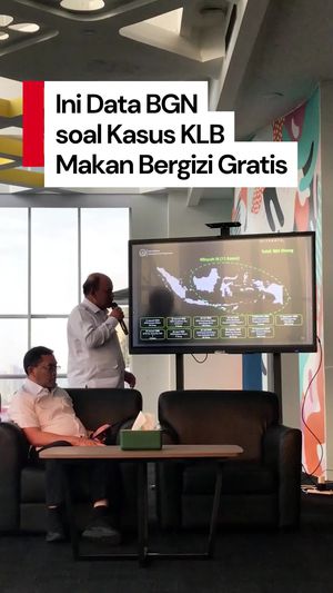 Video Data BGN: Total Kasus KLB Setelah Santap MBG Capai 4.711 Orang