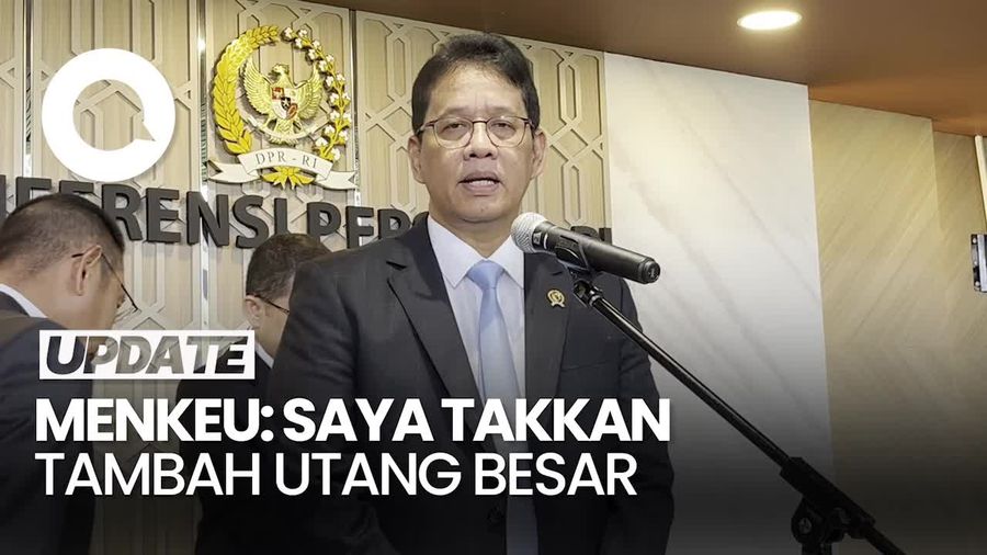 Video Menkeu Purbaya Pilih Genjot Ekonomi Tanpa Tambah Utang Besar
