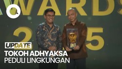 Video: Reda Manthovani Terima Penghargaan Tokoh Adhyaksa Peduli Lingkungan