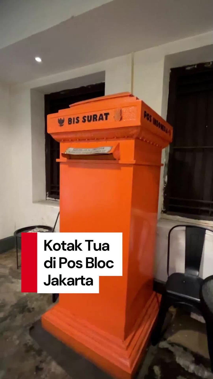 Video: Ada Kotak Tua di Depan Pos Bloc Jakarta, Kira-kira Kotak Apa ya?