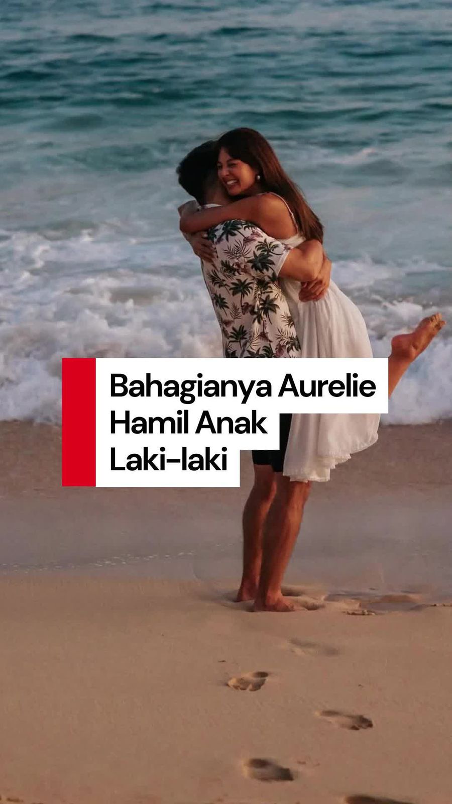 Video: Aurelie Umumkan Hamil Anak Pertama