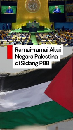 Video Dukungan Para Pemimpin Dunia untuk Negara Palestina di Sidang PBB