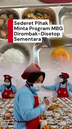 Video: Pihak-pihak yang Minta Program MBG Dirombak-Dihentikan Sementara