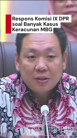 Video Komisi IX Sebut Kasus Keracunan MBG Bisa Bikin Ortu Siswa Trauma