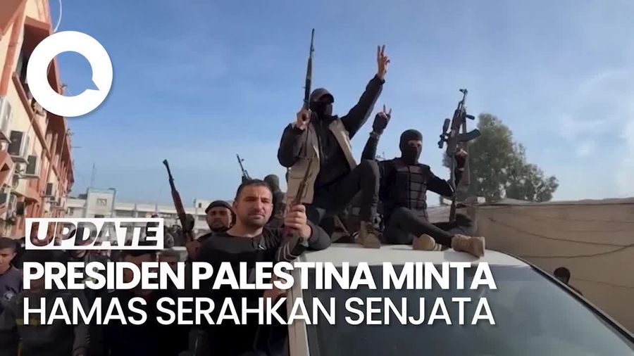 Video Presiden Abbas: Hamas Harus Serahkan Senjata ke Otoritas Palestina