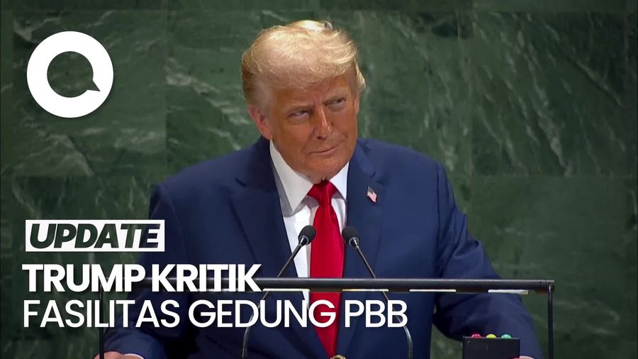 Video: Trump Banyak Ngeluh di Sidang PBB, Dari Teleprompter sampai Mikrofon