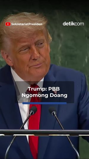 Video: Trump Sesumbar saat Pidato di Sidang PBB