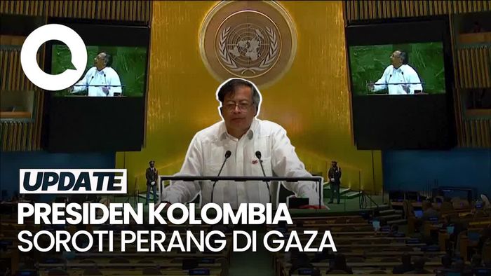 Video Presiden Kolombia Sindir Trump di PBB: Dia Kaki Tangan Genosida