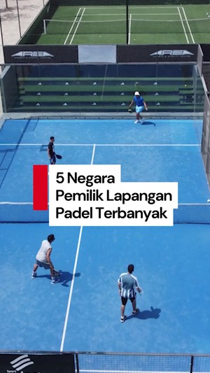 Video: 5 Negara dengan Lapangan Padel Terbanyak