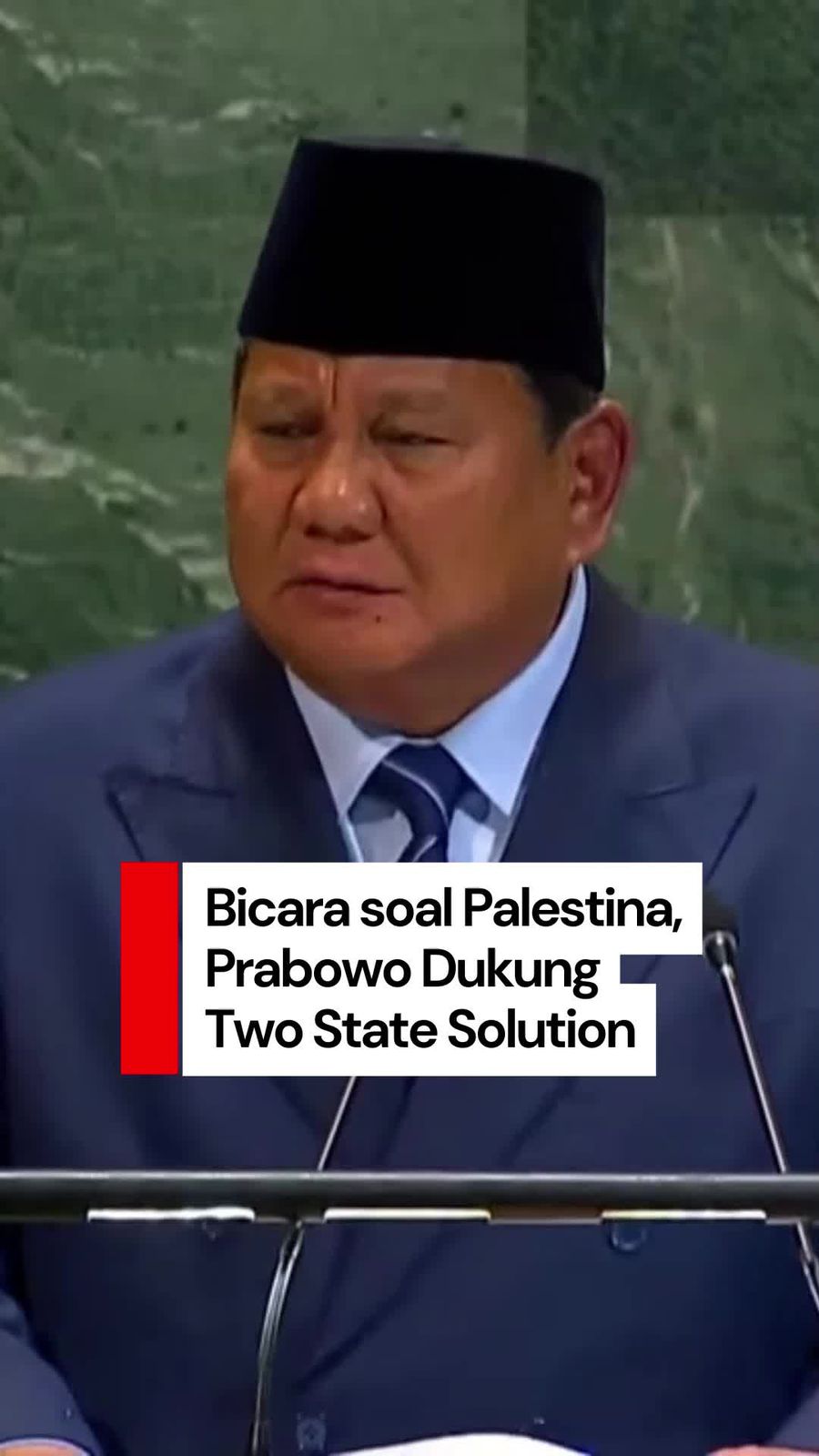 Video Prabowo Dukung Kemerdekaan Palestina, Tapi Juga Jamin Keamanan Israel