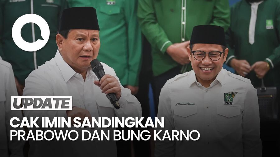 Video Cak Imin Puji Pidato Prabowo di PBB: Sudah Sehebat Bung Karno