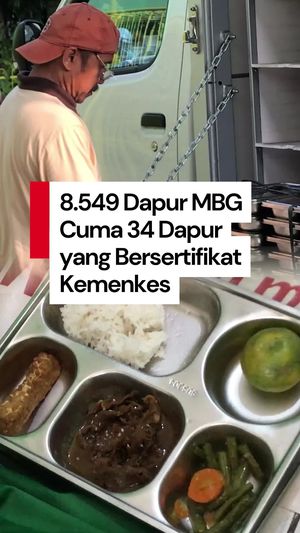 Video: Ternyata Ada 8.549 Dapur MBG Belum Memiliki Sertifikasi Kemenkes