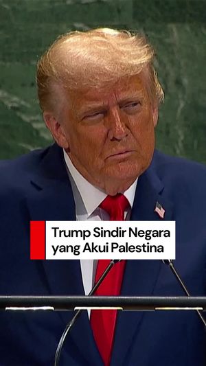 Video Trump Sindir Negara yang Akui Palestina di PBB: Hadiah Bagi Hamas