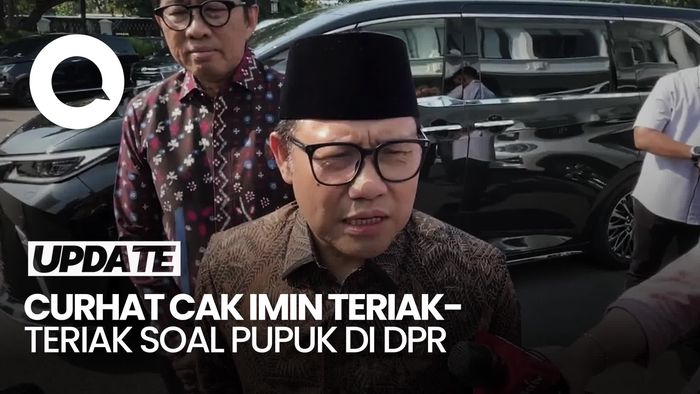 Video Cak Imin: 7 Tahun Saya Teriak soal Pupuk di DPR, Nggak Ada Hasil