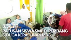 Video: 173 Siswa SMP di Rembang Diduga Keracunan MBG