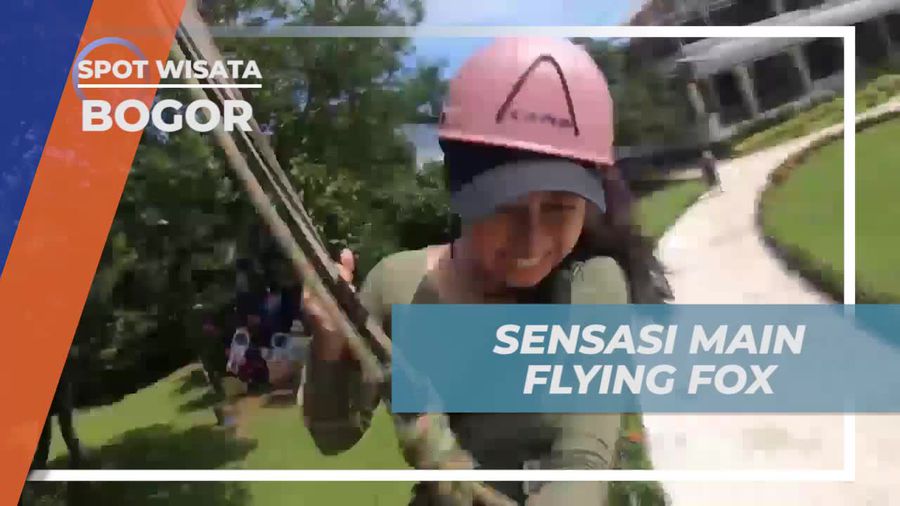 Meluncur Seru di Flying Fox yang Menantang di Bogor