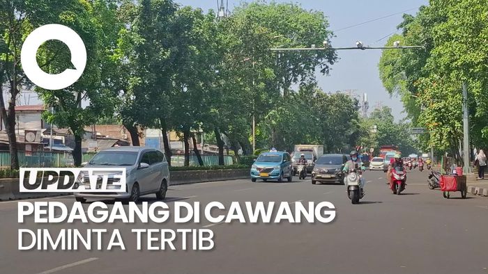 Video Satpol PP Minta PKL Tertib Biar Jalan di Cawang Nggak Semrawut
