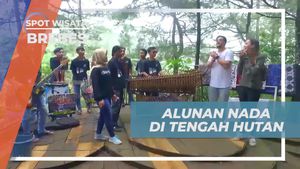 Mendengarkan Alunan Nada di Tengah Hutan Kalibaya Park yang Meriah di Brebes