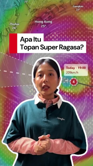 Video: Kupas Tuntas Topan Super Ragasa yang Disebut Badai Terkuat di Dunia
