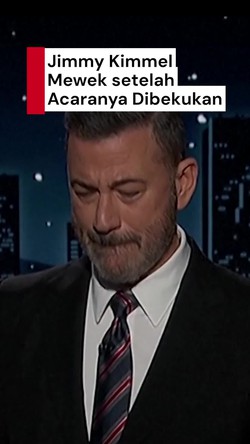 Video: Jimmy Kimmel Tersedu, Sesali Ucapan soal Kematian Charlie Kirk