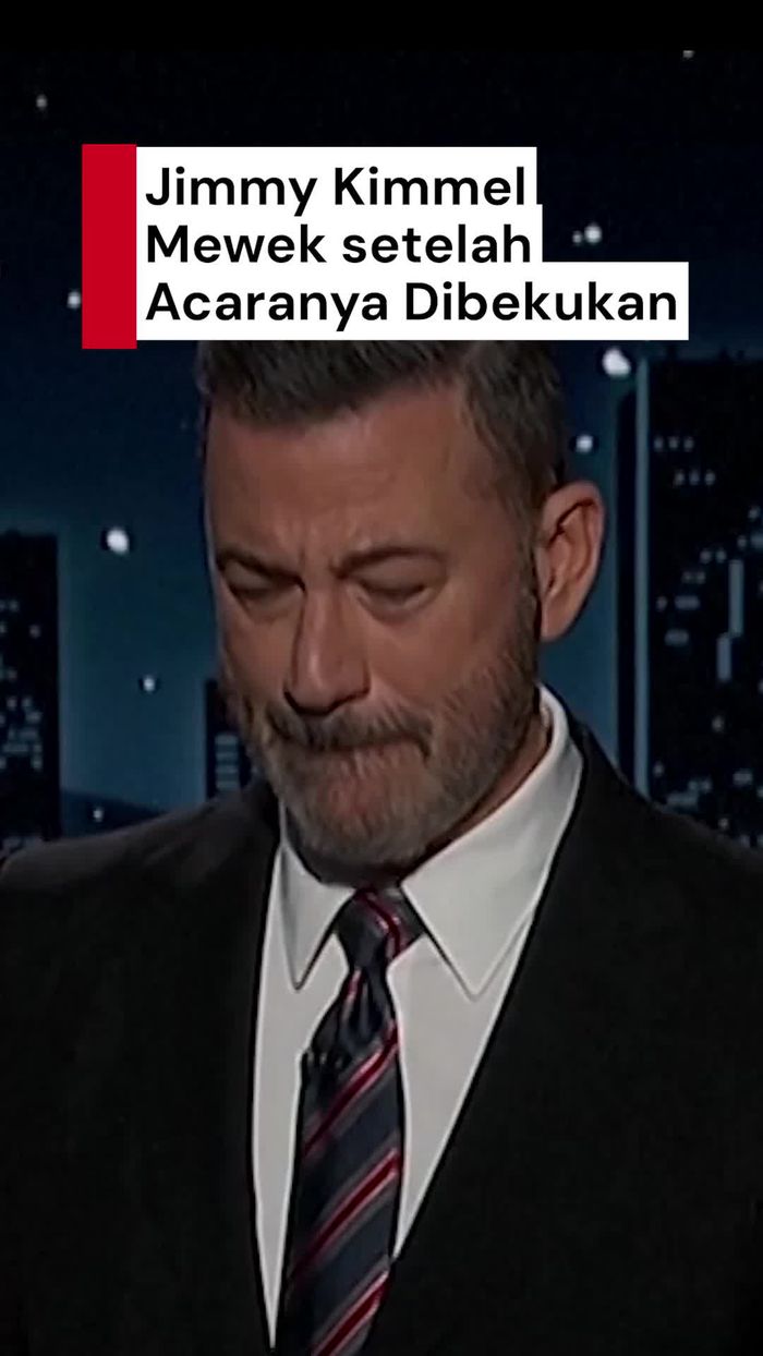 Video: Jimmy Kimmel Tersedu, Sesali Ucapan soal Kematian Charlie Kirk
