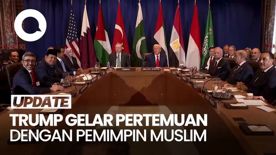 Video: Trump Gelar Pertemuan dengan Prabowo hingga Erdogan, Bahas Apa?