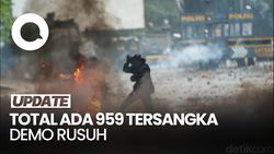 Video: Total Ada 959 Tersangka Demo Rusuh, Termasuk 295 Anak-anak