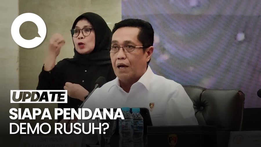 Video: Polisi Usut Bohir Pendana Kerusuhan Demo Akhir Agustus