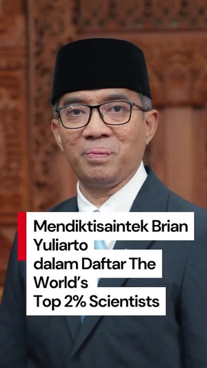 Video Brian Yuliarto Masuk Worlds Top 2% Scientists 4 Tahun Berturut-turut