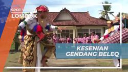 Menyaksikan Kesenian Gendang Beleq di Desa Banyumulek, Lombok