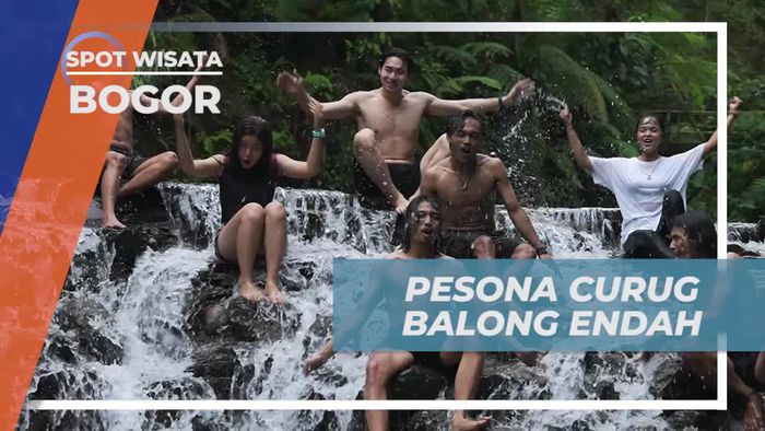 Mengagumi Keindahan Alami di Curug Balong Endah, Bogor