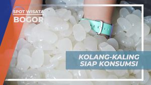 Menyajikan Kolang-Kaling Segar untuk Berbuka di Bogor