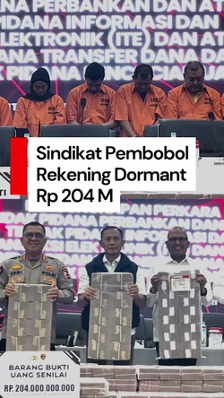 Video: Otak Penculikan Kacab Ilham Terlibat Bobol Rekening Dormant Rp 204 M