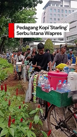 Video: Pedagang Kopi Starling Serbu Istana Wapres, Ada Apa?